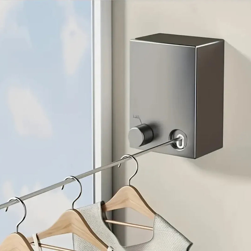 Varal Tazzi Invisível Retrátil de Aço inox
