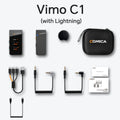 Microfone de lapela sem fio Vimo C