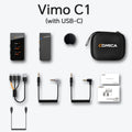 Microfone de lapela sem fio Vimo C