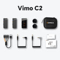 Microfone de lapela sem fio Vimo C