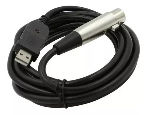 Cabo USB para XLR